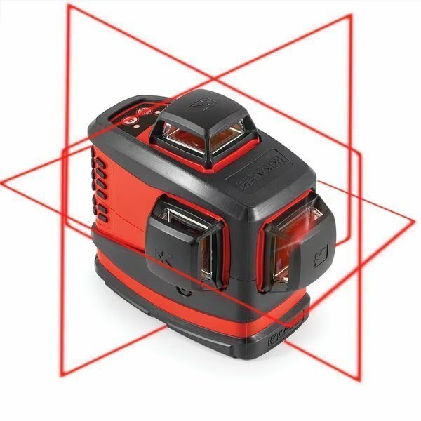 883N PROLASER 3D Three line Laser - 360° Beams IP65 (Red), Kapro, Mfr#: 883N